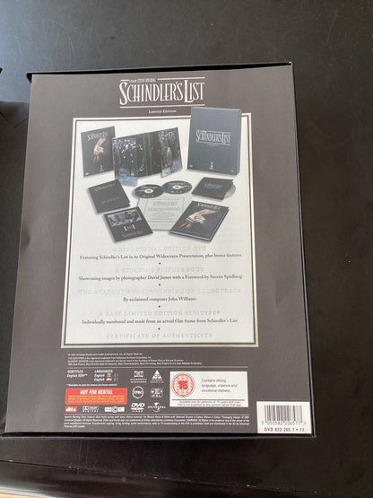 Schindler’s List  Limited Edition Media Box Set