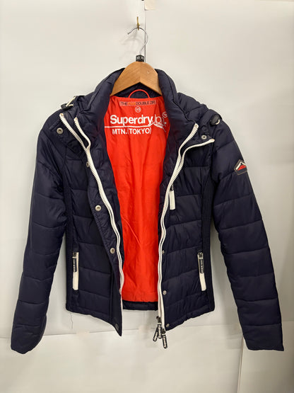 Superdry Women’s Fuji Double Zip Hooded Jacket Size XS