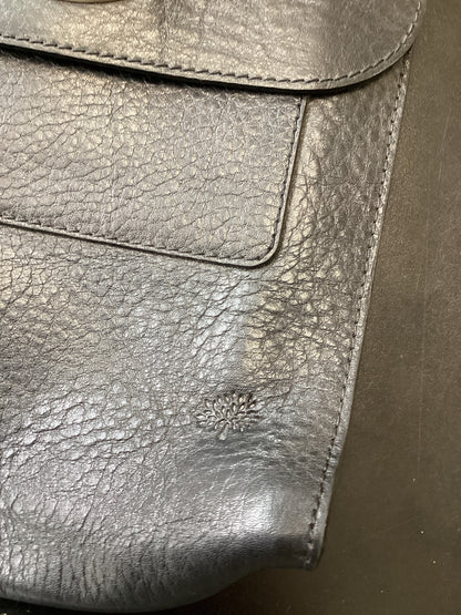 Vintage Black Leather Mulberry Small Anthony Bag