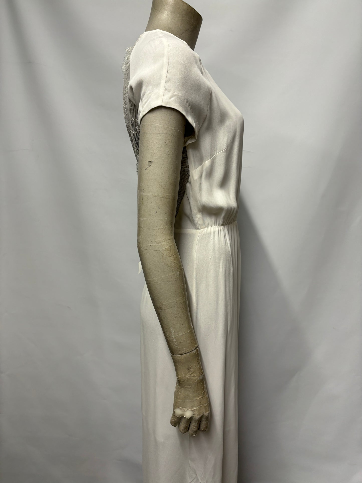 Samsoe Samsoe White Maxi Occasion Reya Dress XS BNWT