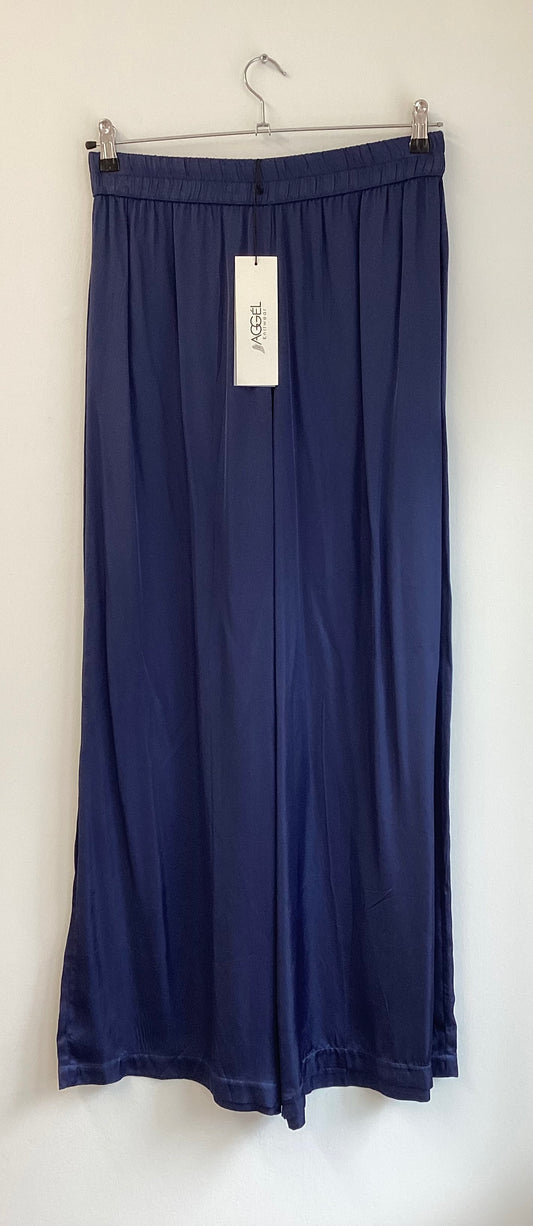 Aggel Knitwear, Blue, Wide Leg Trouser, Size XL, BNWT, Brand New With Tags
