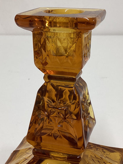 Amber Glass Set