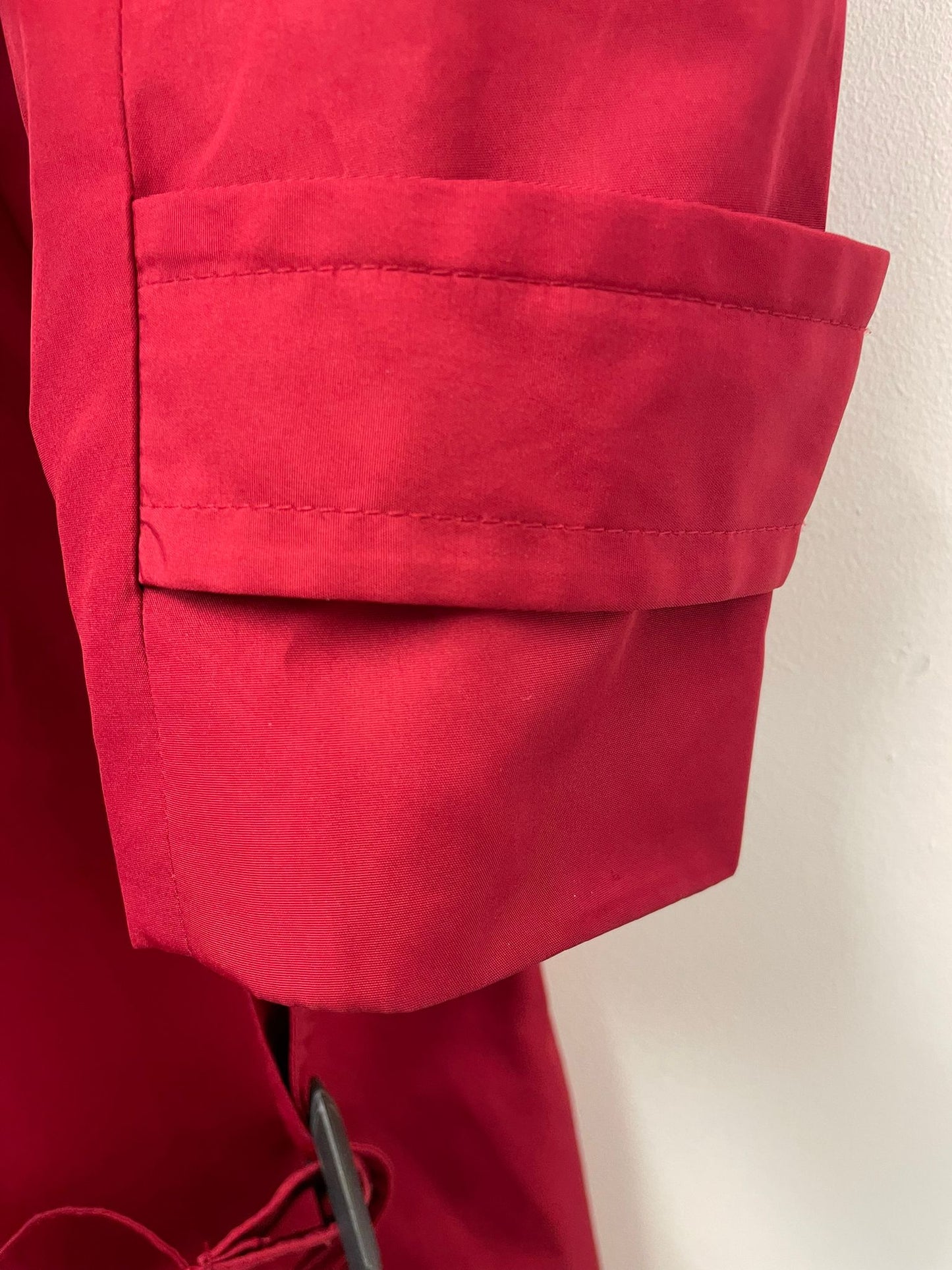 Ralph Lauren Red Trench Coat