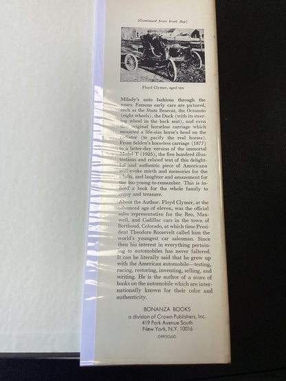 Treasury of Early American Automobiles 1877-1925 By Floyd Clymer