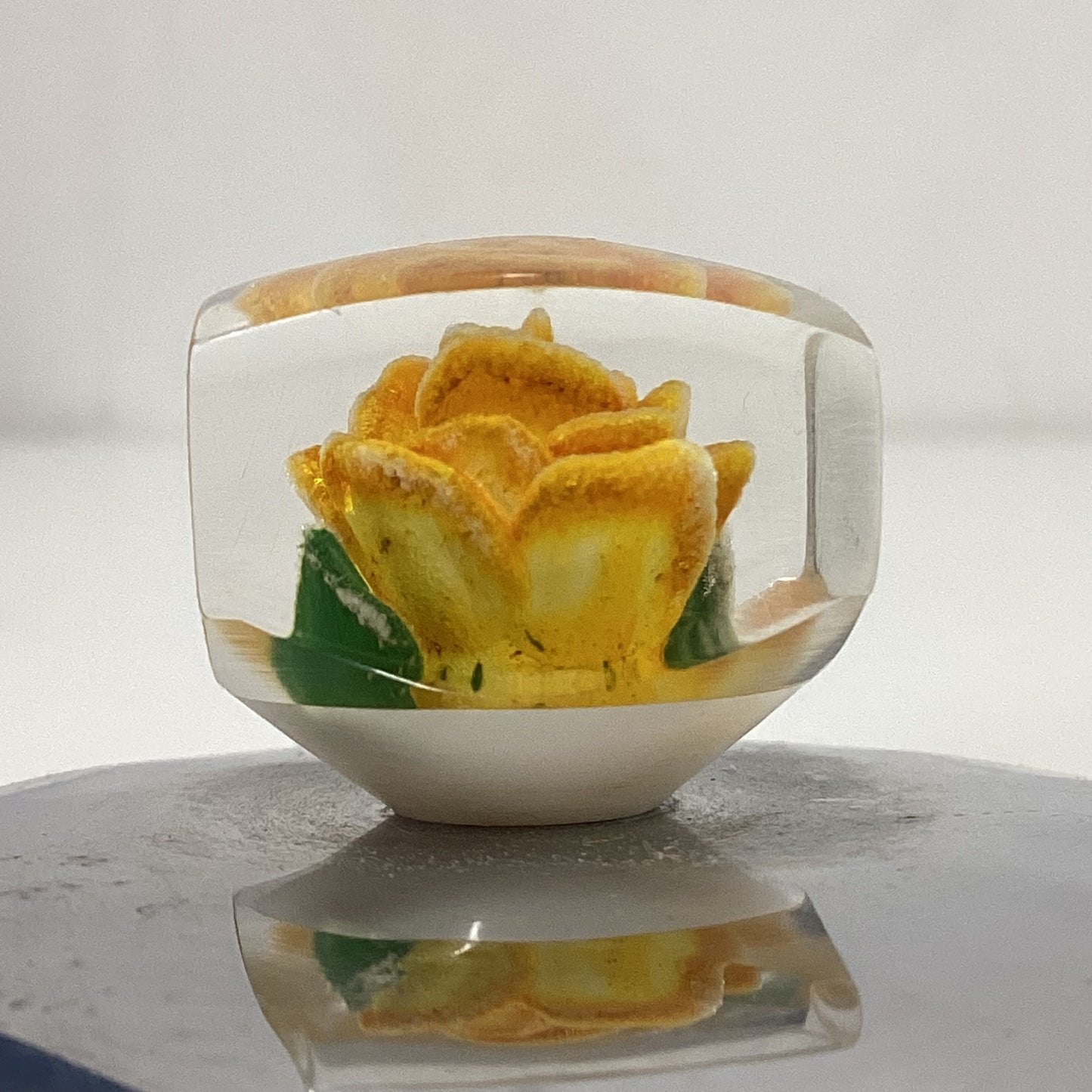 Vintage Milk Glass Preserve Pot