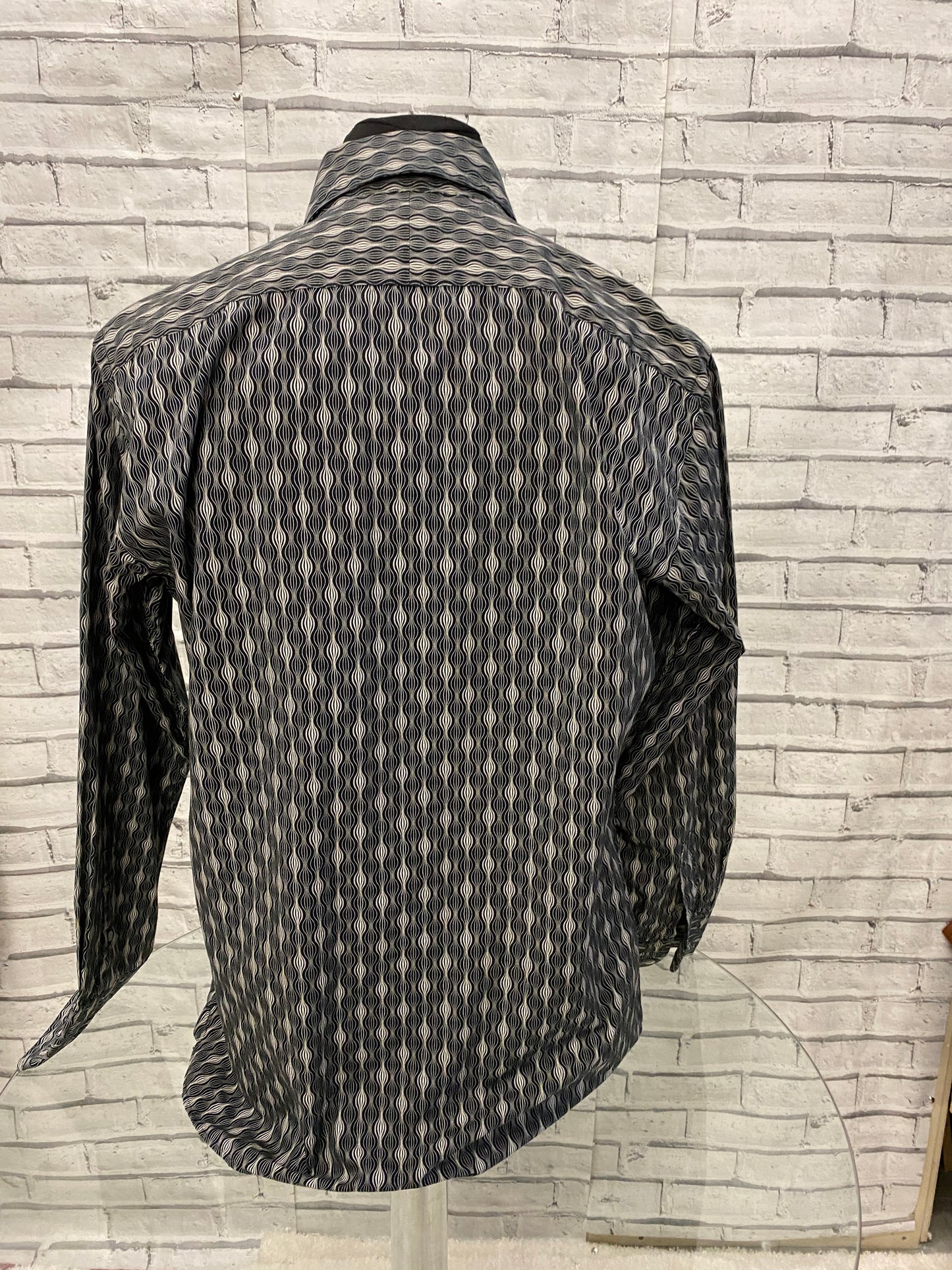 Ted Baker Black and White Shirt XL