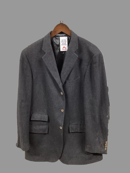 Ralph Lauren Dark Grey Cashmere Blazer Size 44