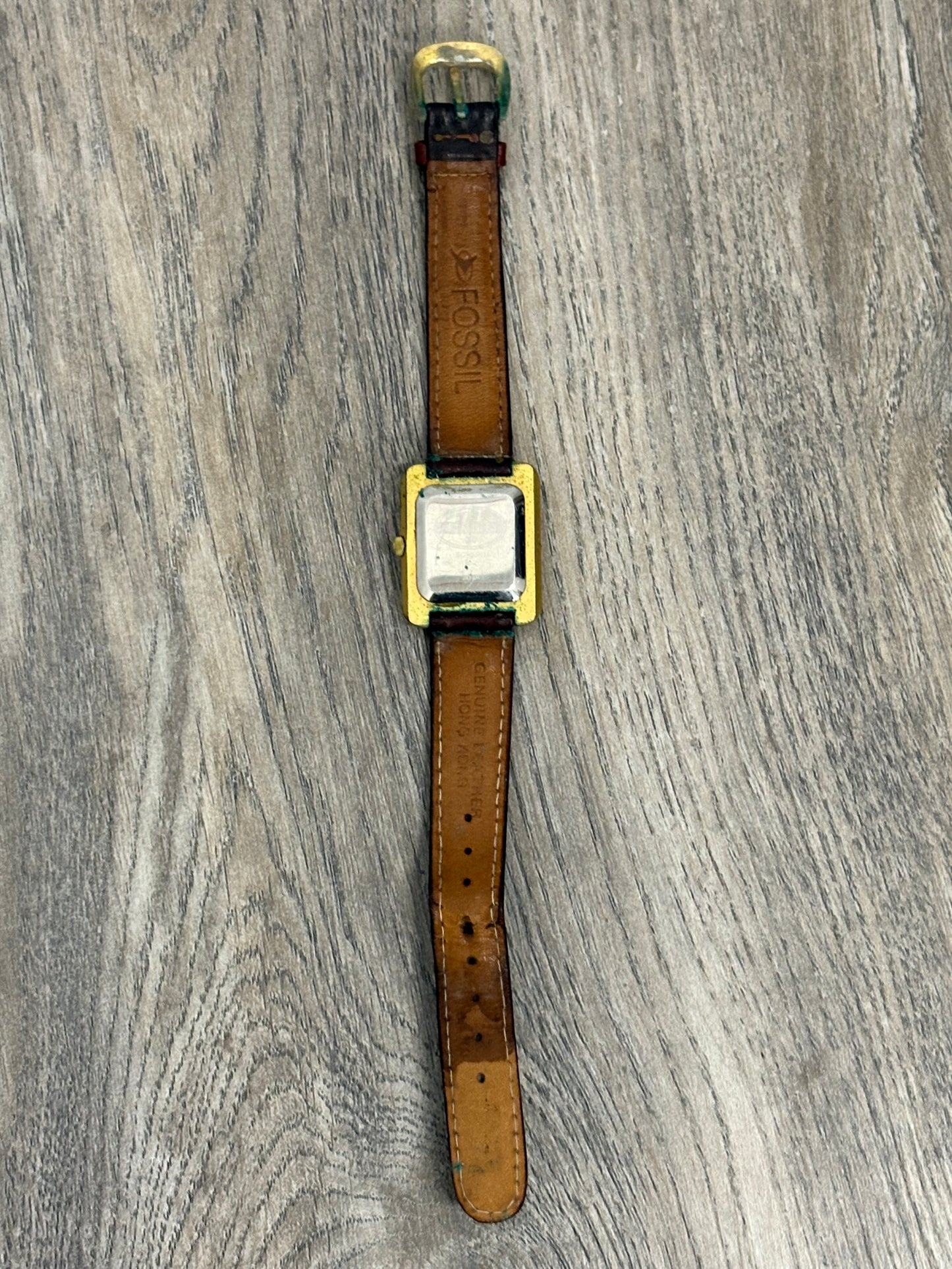 Vintage Fossil Watch with Presentation Tin