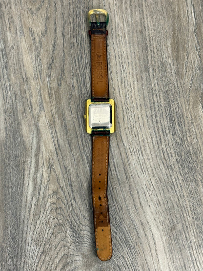 Vintage Fossil Watch with Presentation Tin