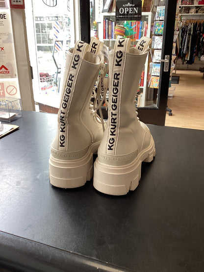 KG Kurt Geiger Trekker Lace up  Ankle Boots Size 5