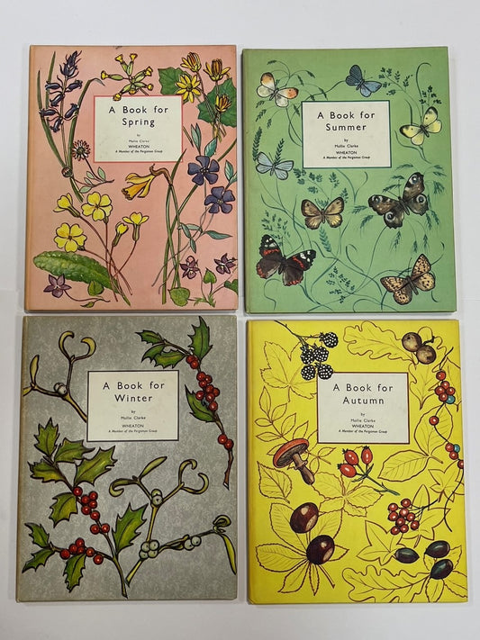 A Book for Spring, Summer, Autumn and Winter Set by Mollie Clarke