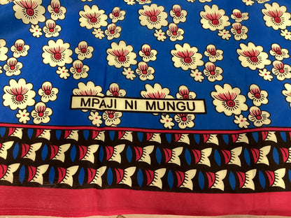 Mpaji In Mungu African/Swahili Sarong
