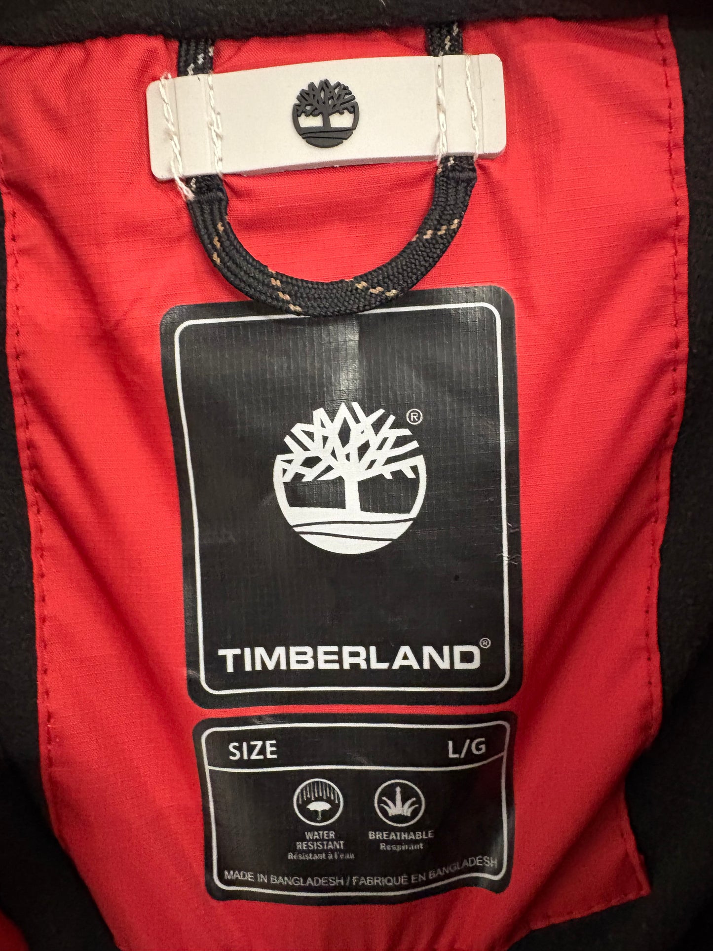 Timberland Men’s Hooded Puffer Parka Jacket Size L