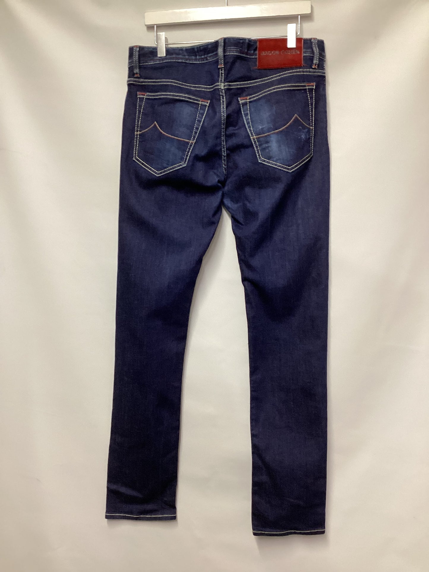 Jacob Cohan Blue Straight Jeans 34