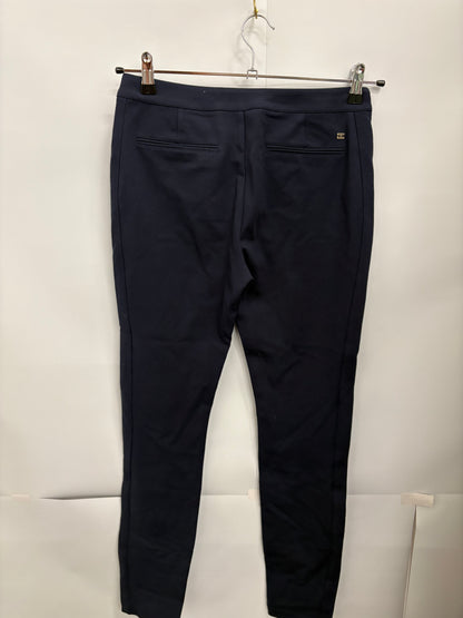 Tommy Hilfiger Womens Navy Heritage Skinny Fit Trousers Size 6 - BNWT