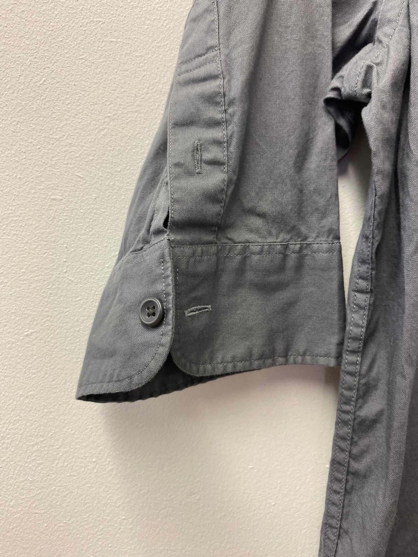 BNWT All Saints Redondo Grey Shirt XS