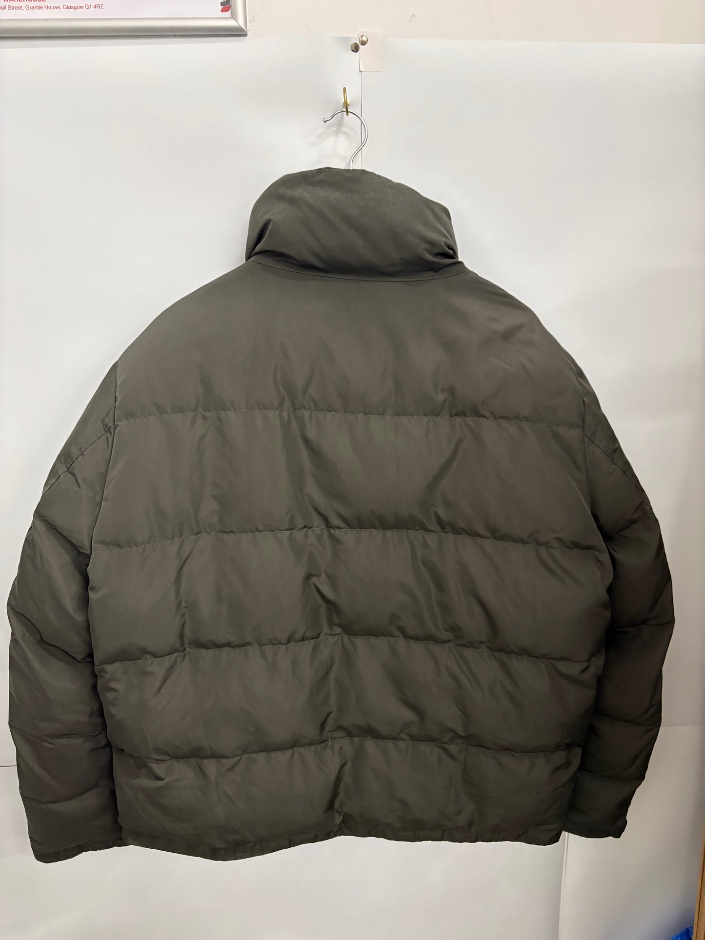 AllSaints Mens Novern Reversible Ramskull Puffer Jacket Size L