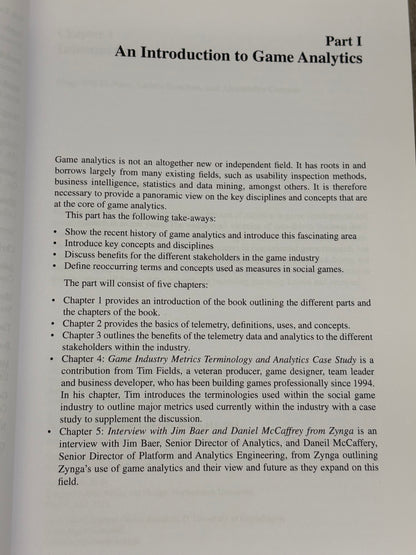 Game Analytics: Maximising the Value of Player Data Hardback