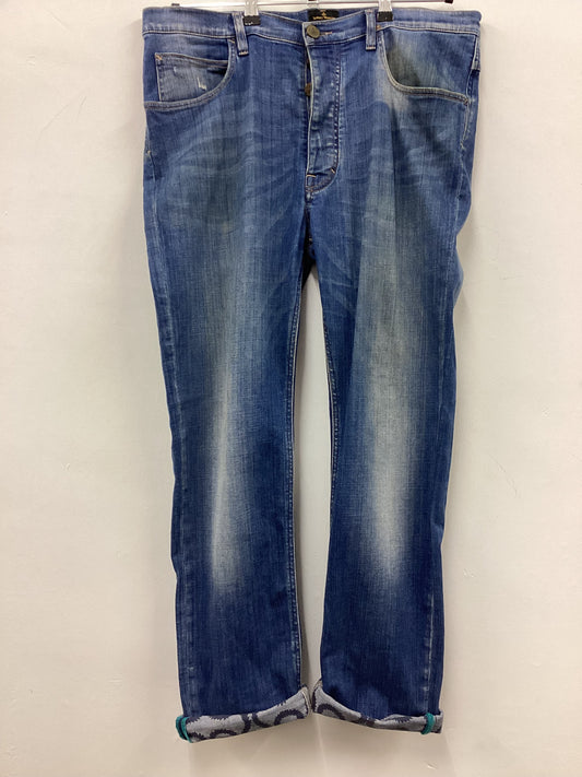 Vivienne Westwood Anglomania Mens Blue Denim Jeans W34