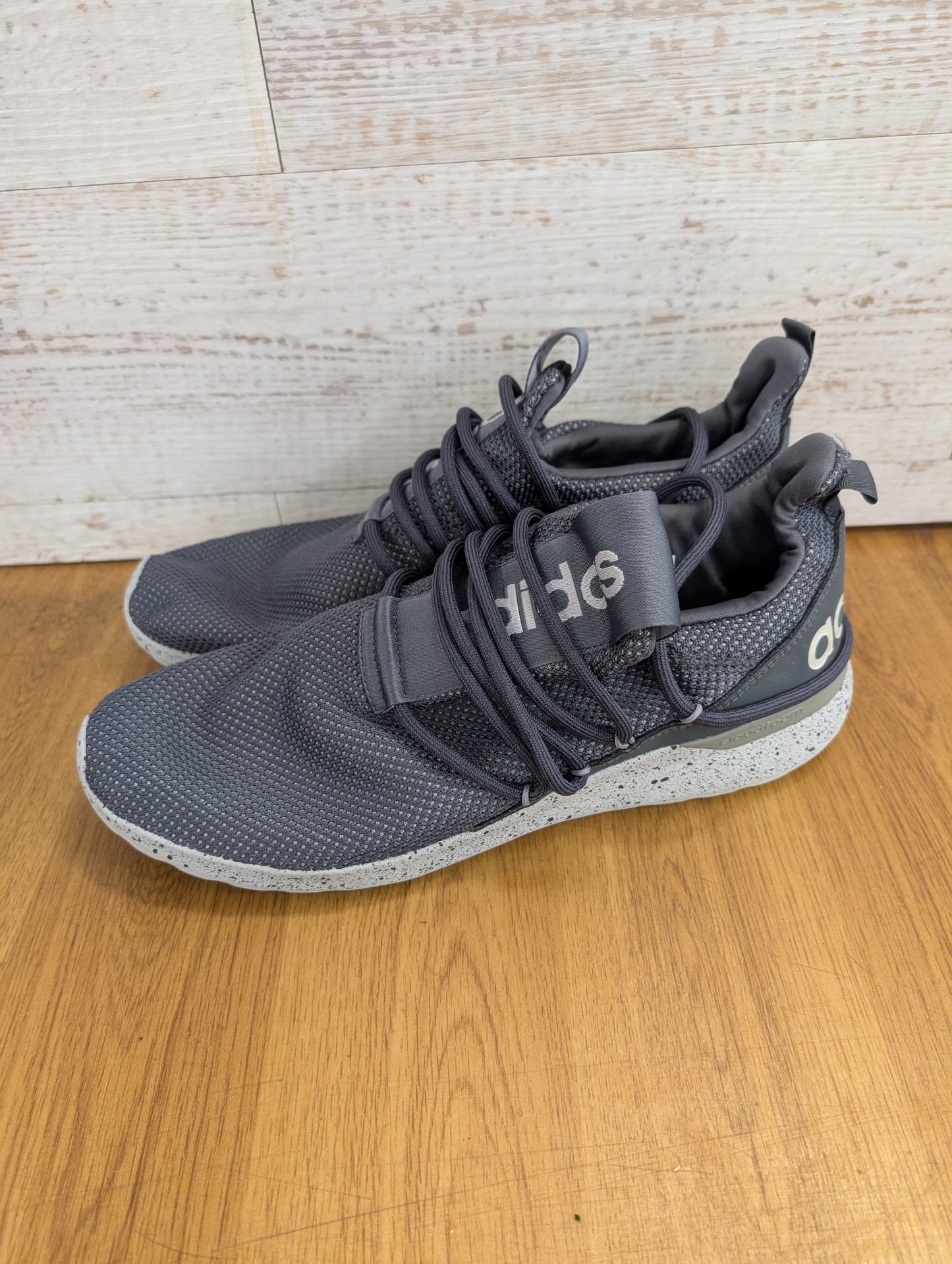 Adidas Lite Racer Adapt Grey Slip-on Running Shoes Size 11.5