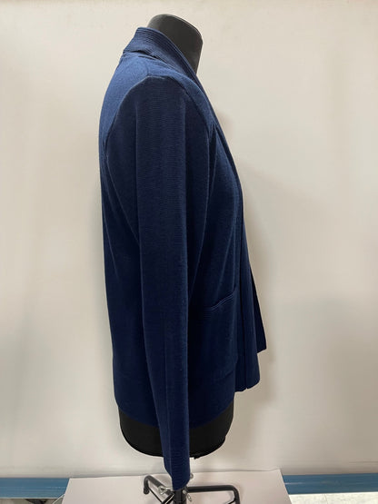Anne Smith Blue Cardigan Size S/M