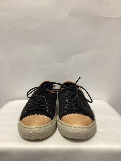 Buttero for Poste Leather and Wool Italian Sneakers 8