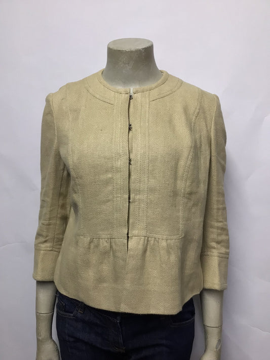 Valentino Roma Beige Linen Jacket 10/42