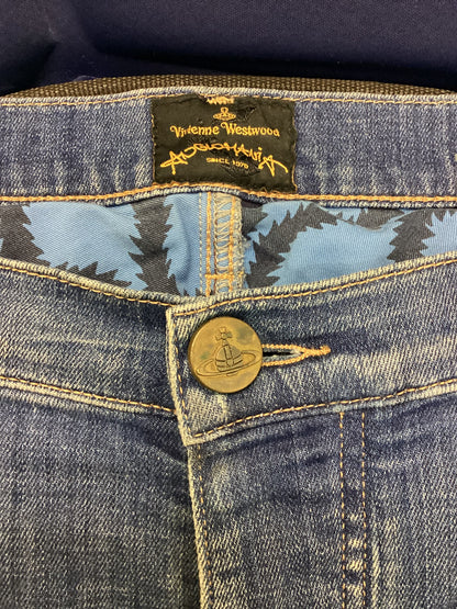 Vivienne Westwood Anglomania Mens Blue Denim Jeans W34