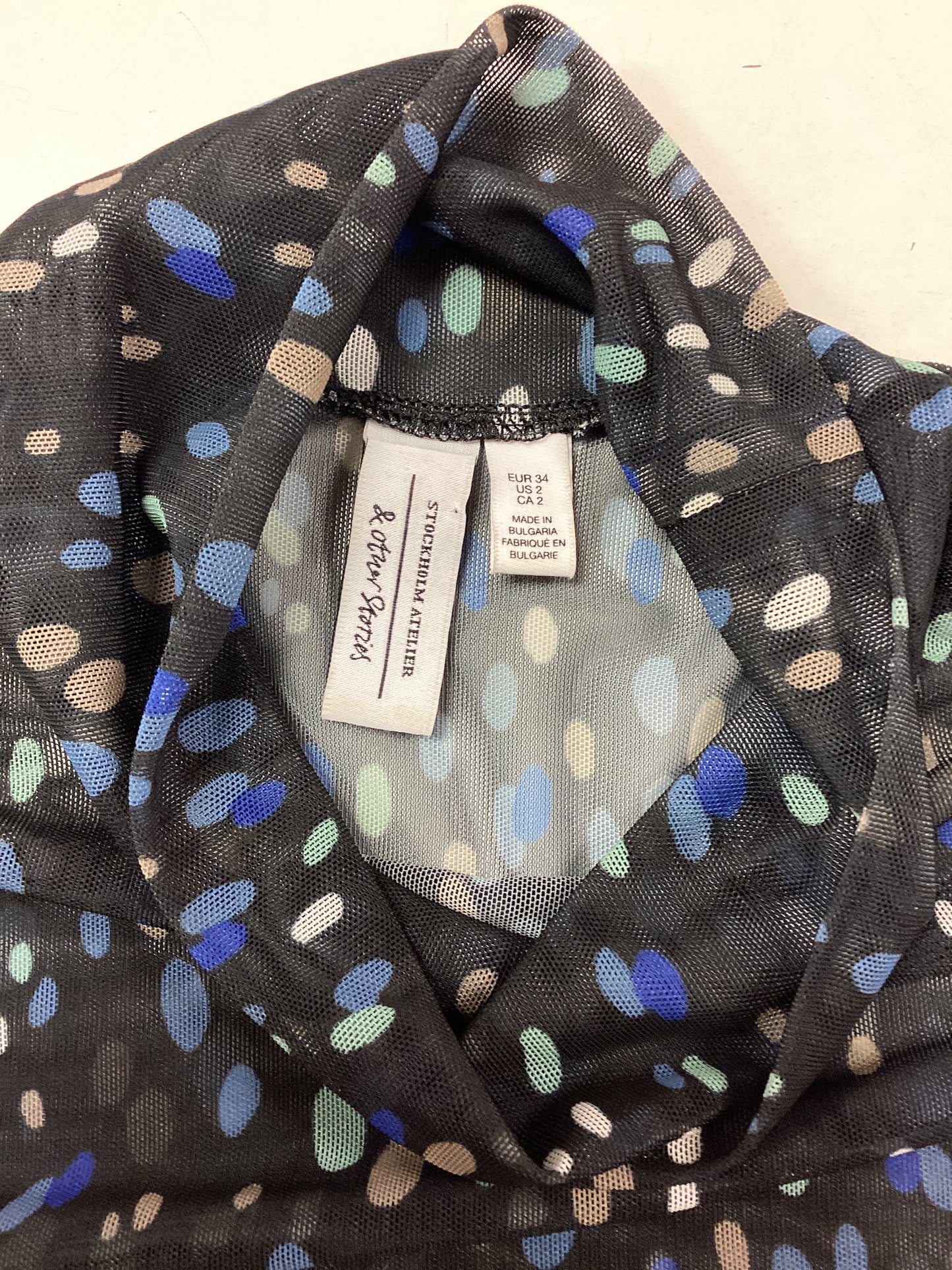 & Other Stories Mesh Top Size 8