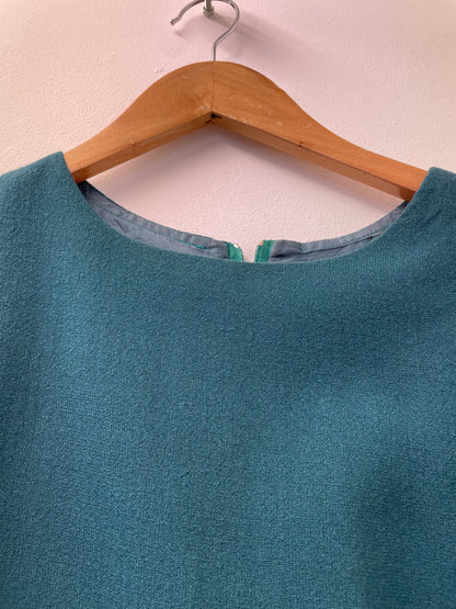 Rodney Slim Fit Vintage/Retro Wool Green Dress Size 18