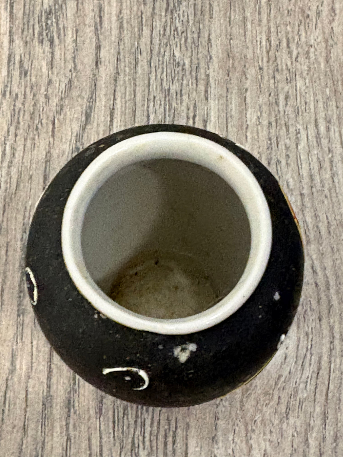 Vintage Miniature Japanese Satsuma-style Vase with Geisha