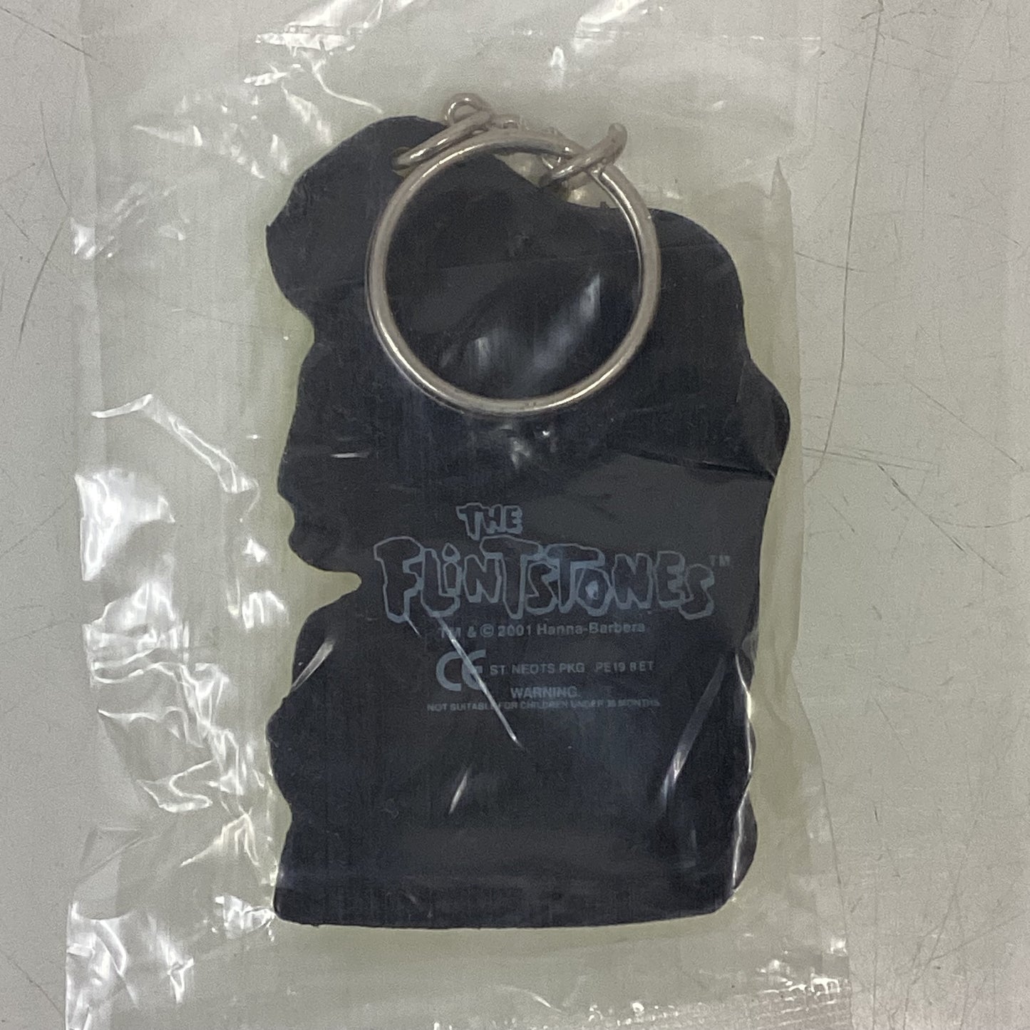 Set Of 8 Vintage The Flintstones Collectable Key Rings