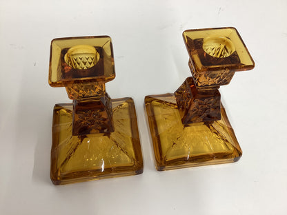 Amber Glass Set