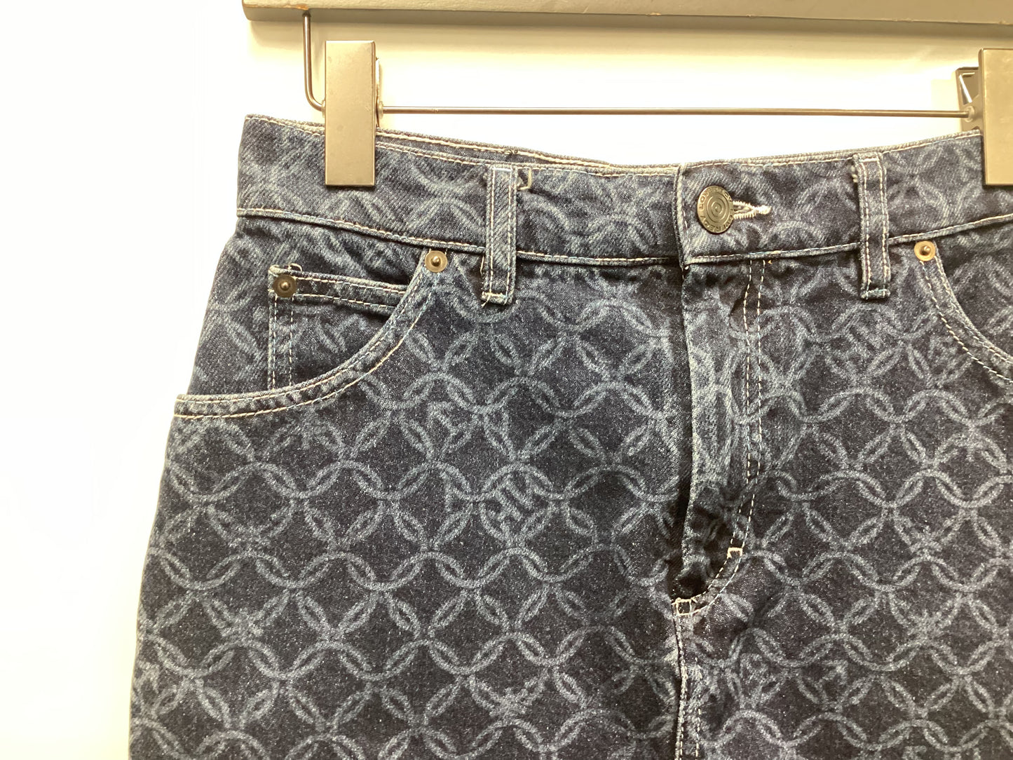 Charles Jeffrey LOVERBOY Denim Skirt Size Medium