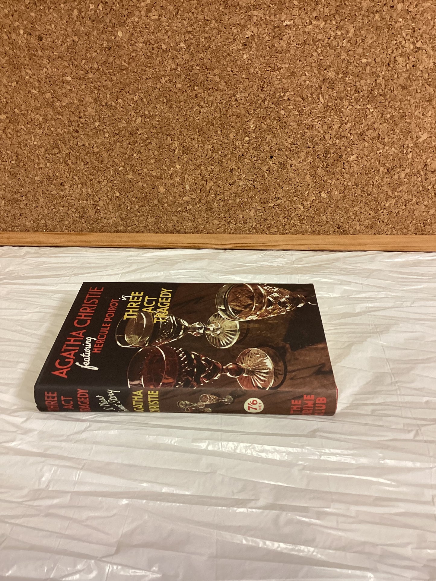 Agatha Christie - THE THREE ACT TRAGEDY - Hardback