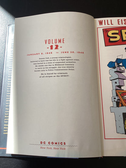 Will Eisner The Spirit Archives Volume 12