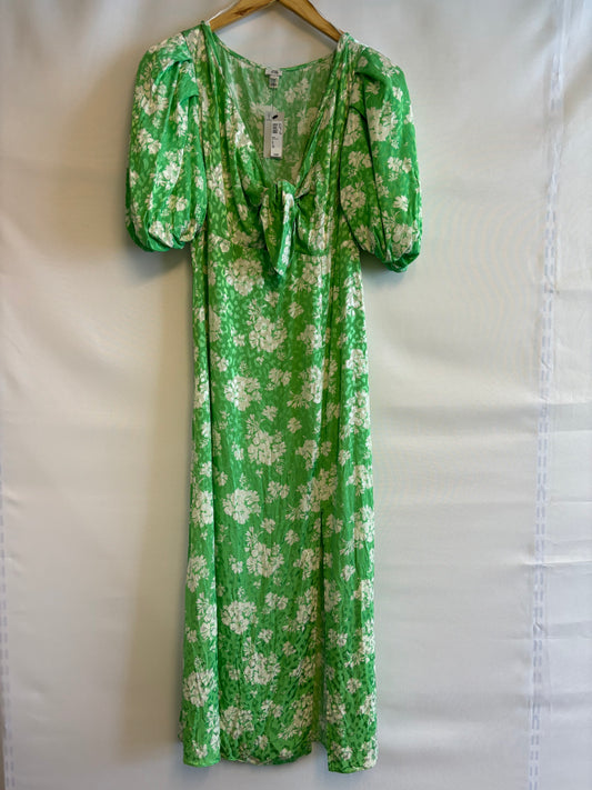BNWT River Island Green Floral Dress Size 8