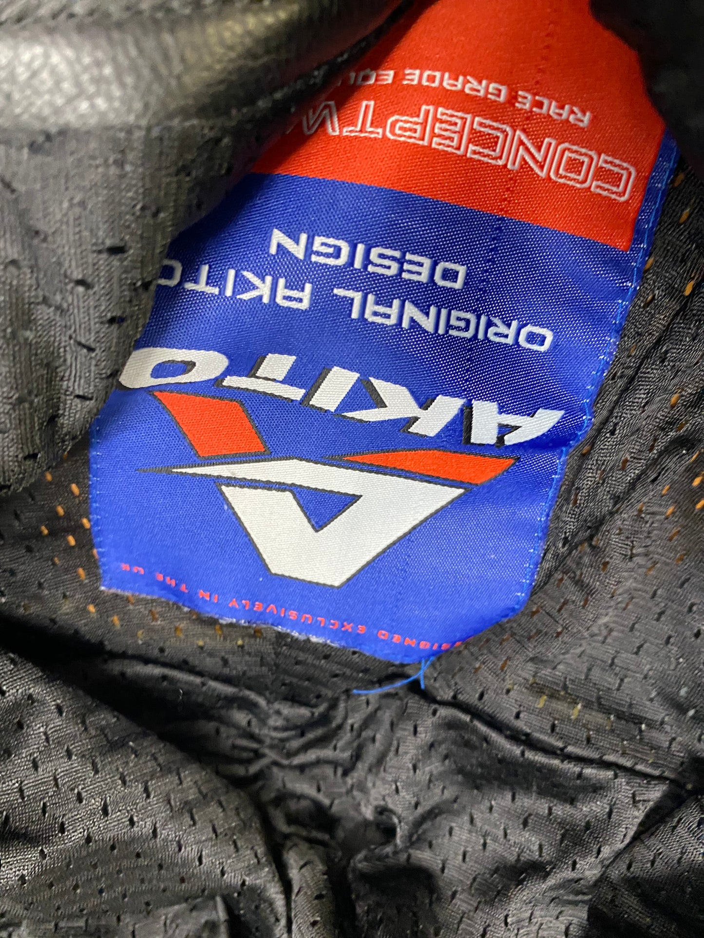 Akito Body Guard CE Protection Leather Biker Trousers Black Size 14