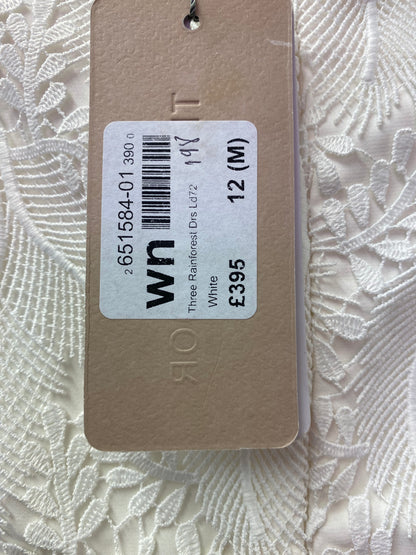 BNWT Three Floor Cream Lace Dress Size 12