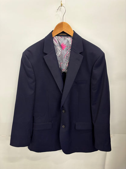 Ted Baker London Mens Navy Suit Jacket Size 44R