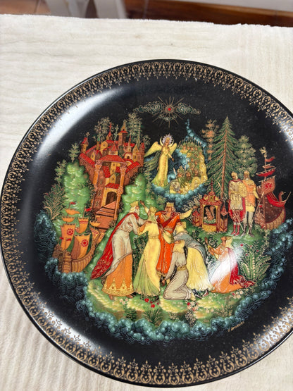 10x Vintage Tianex Russian Legends Collector Plates