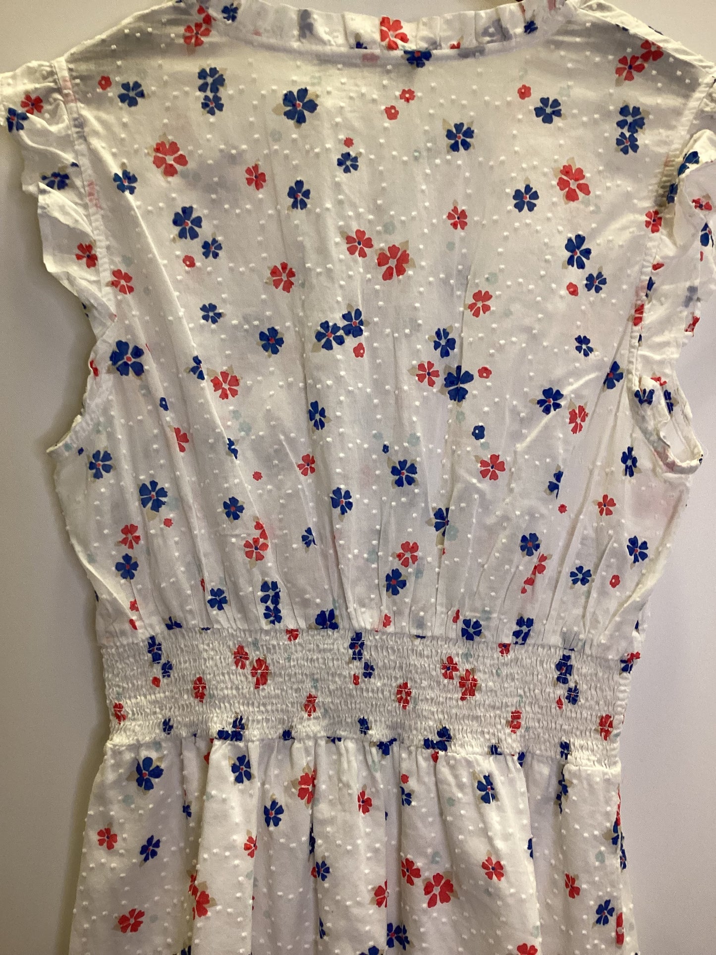 M&S 100% Cotton Floral Dress Size 12