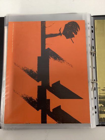 21 Vintage Jazz Programmes In Folder