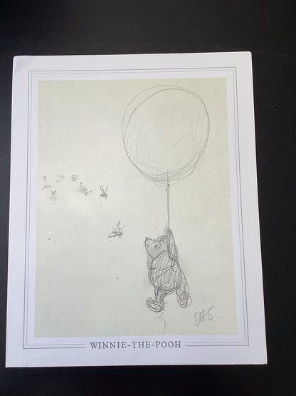 Set of 4 Winnie the Pooh Prints