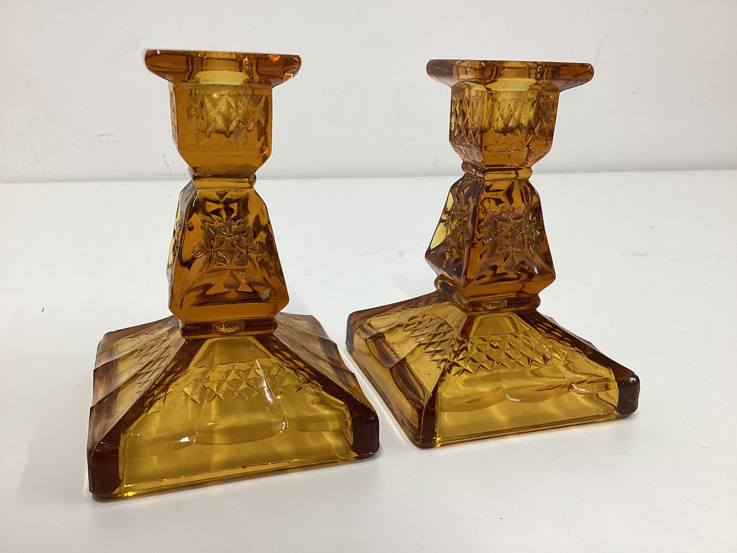 Amber Glass Set