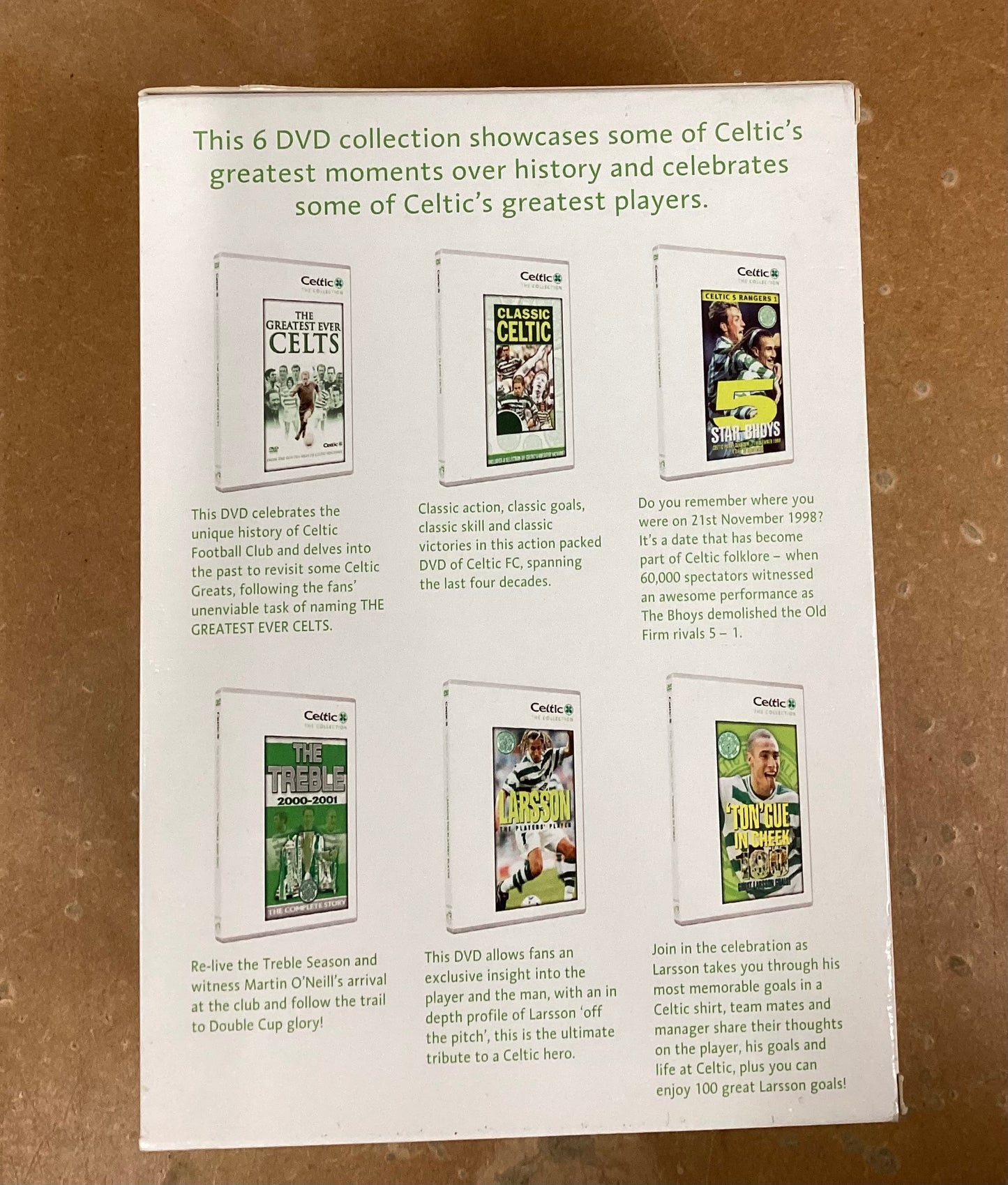 Fremantle Media, Celtic The Collection, 6-Disc Box Set