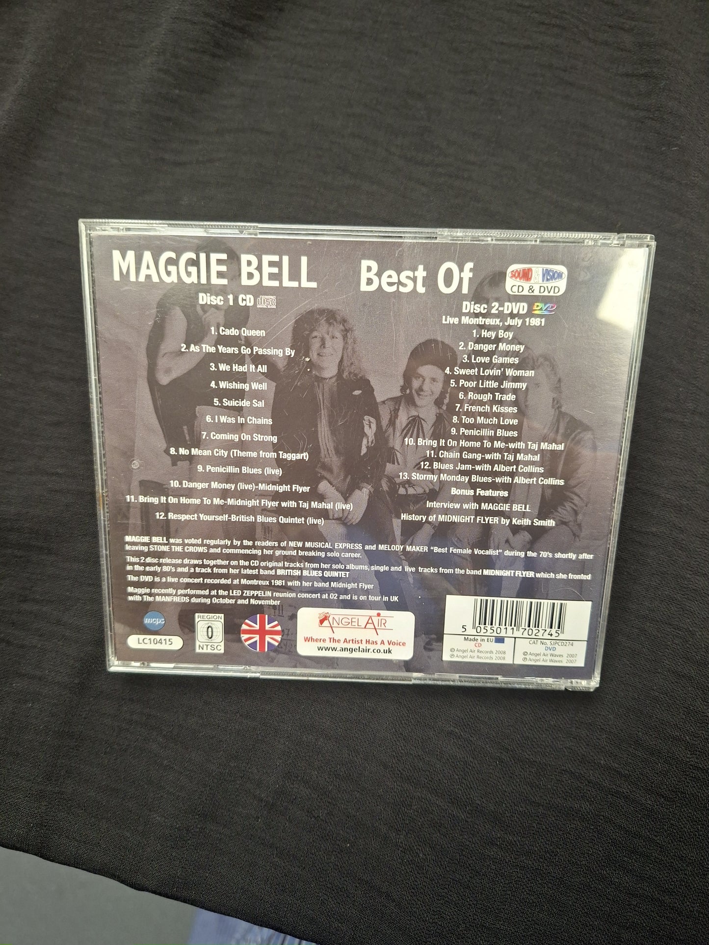 Best Of Maggie Bell Sound and Vision