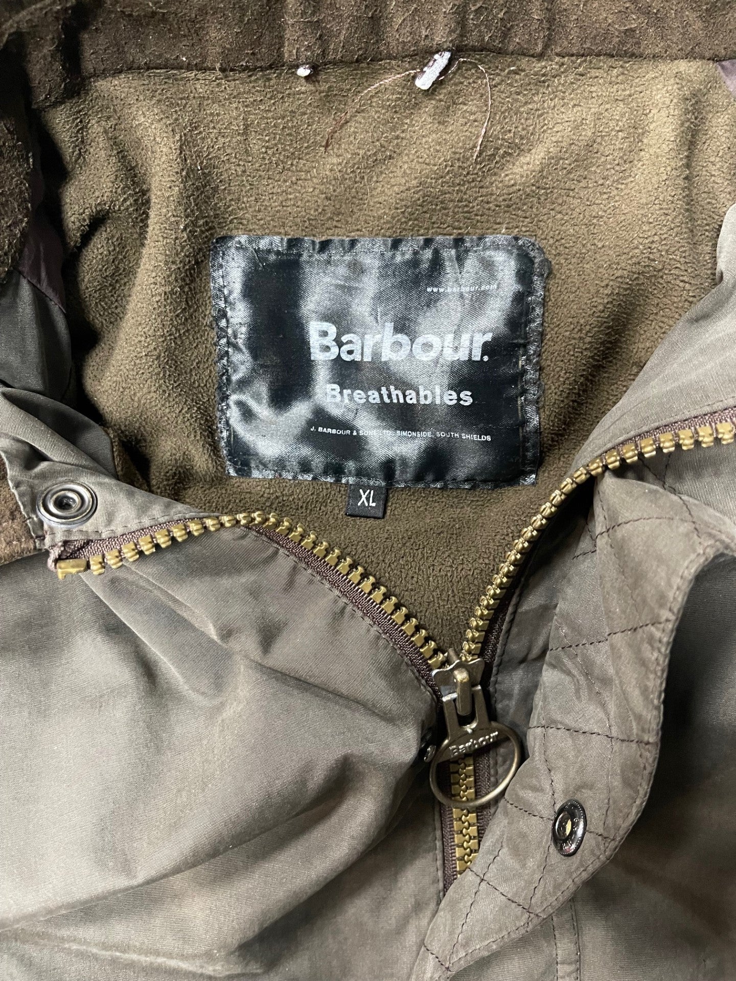 Barbour Green Jacket XL