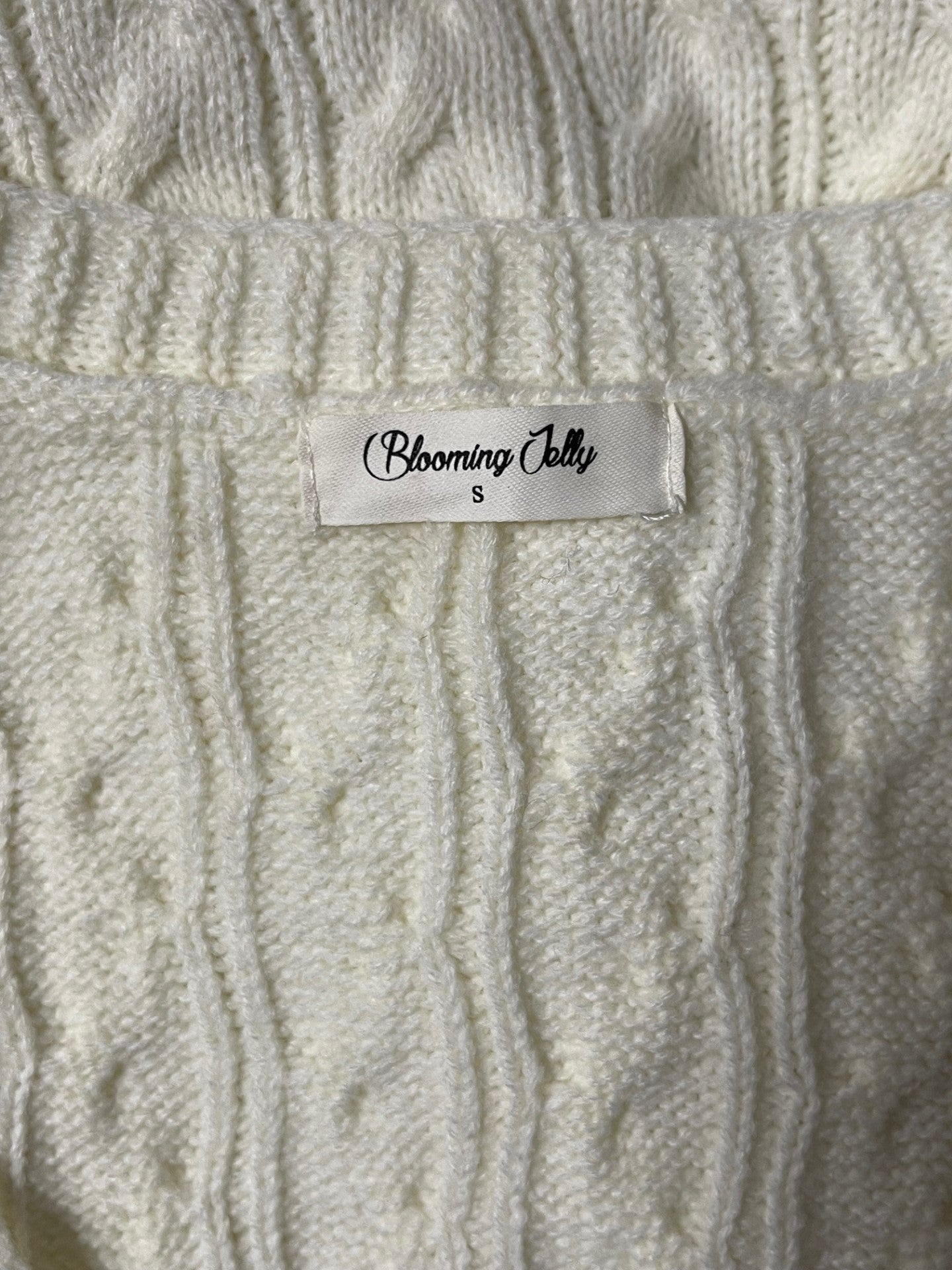 Blooming Jelly Cream Cardigan Small