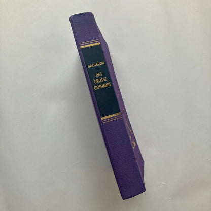 Das grosse Geheimnis by Yogi-Rag Boris Sacharow First Edition hardback book